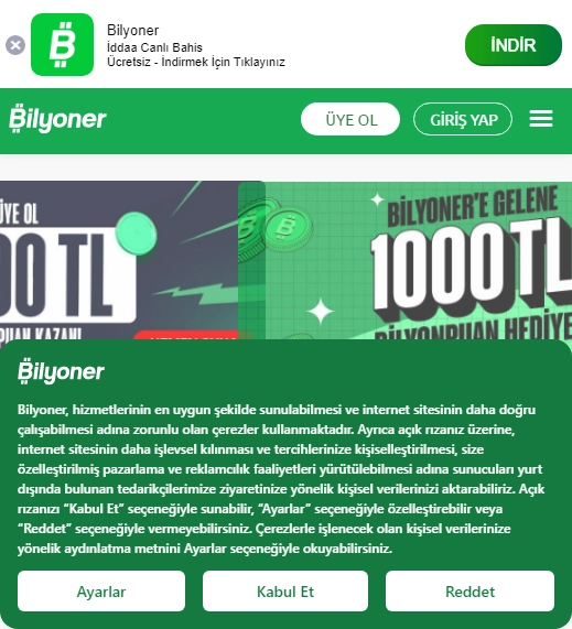 Bilyoner Casino